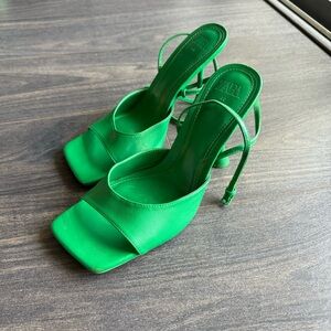Green heels